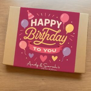 happy birthday gift wap pink