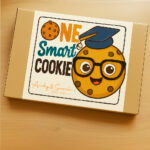 one smart cookie gift wrap personlised giant cookies